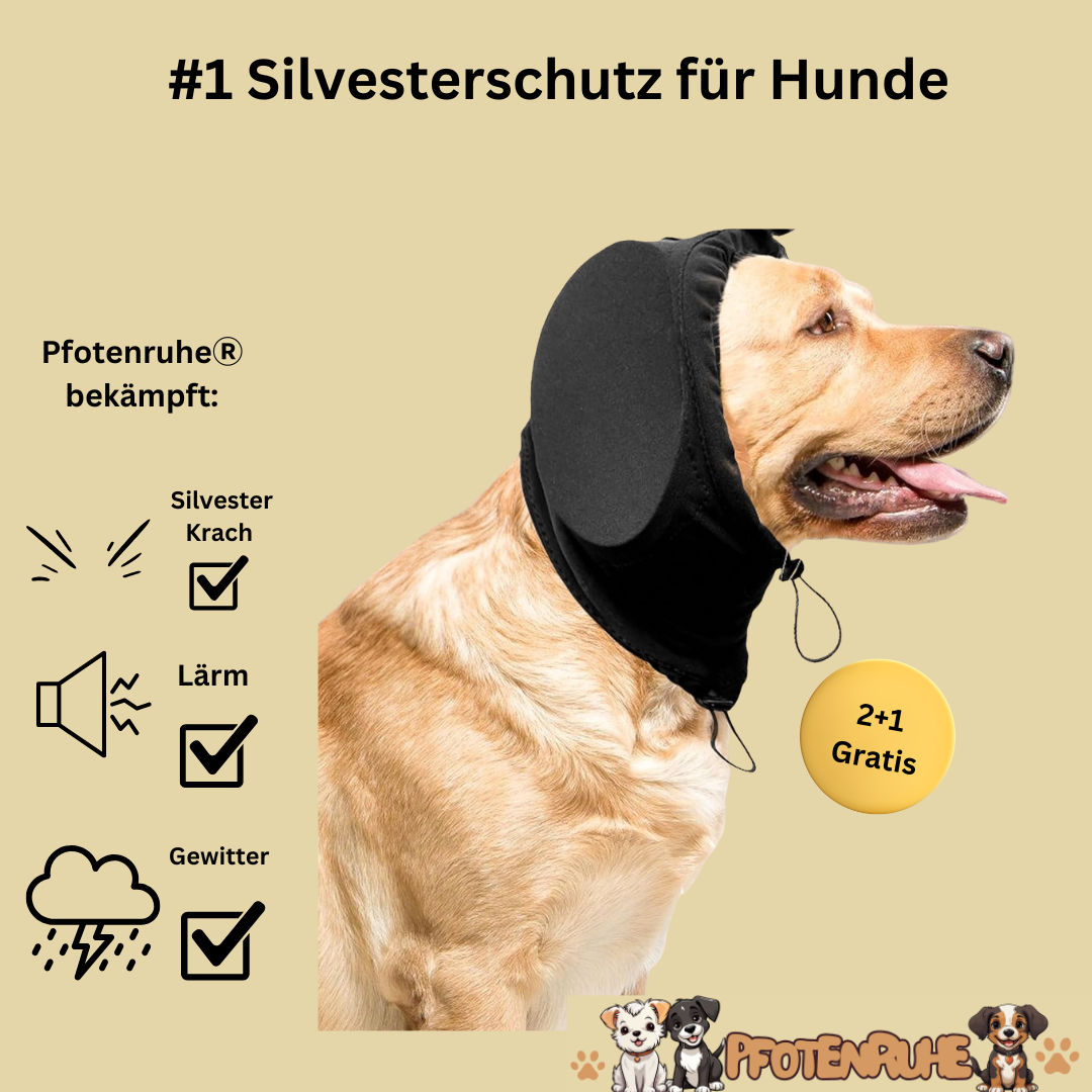 Pfotenruhe - Silvester Gehörschutz